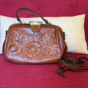Patricia Nash brown handbag NWOT